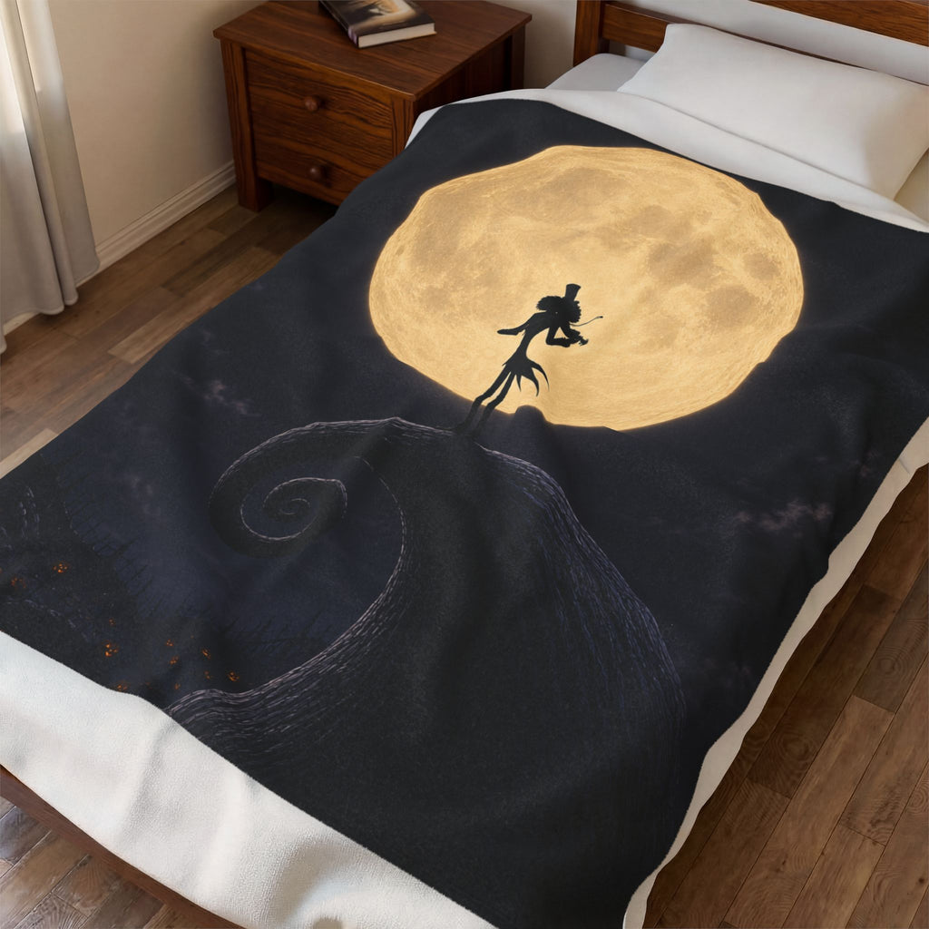 Brook Nightmare Before Christmas Throw Blanket
